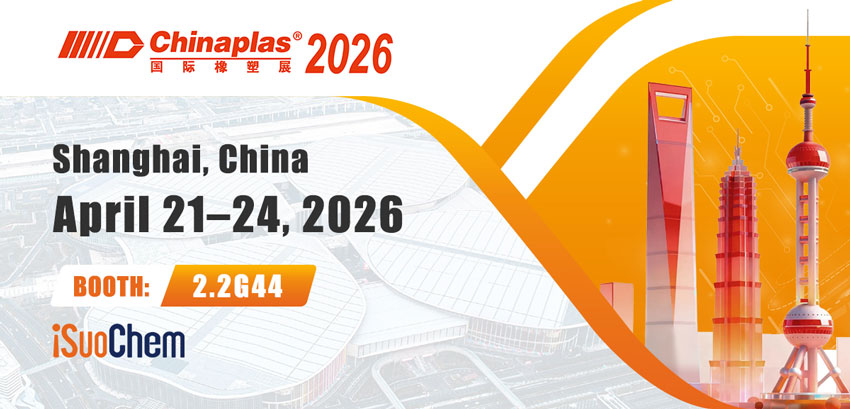 iSuoChem sẽ tham gia triển lãm Chinaplas 2026 vào ngày mai.