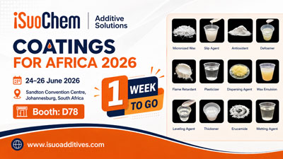 iSuoChem Additive Solutions tham gia triển lãm Coatings for Africa 2026.